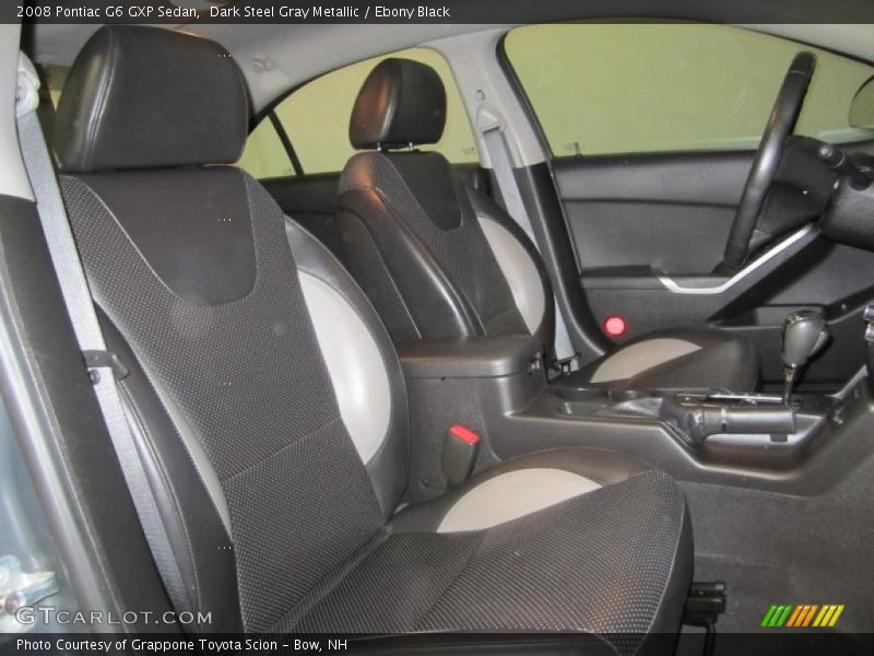 Dark Steel Gray Metallic / Ebony Black 2008 Pontiac G6 GXP Sedan