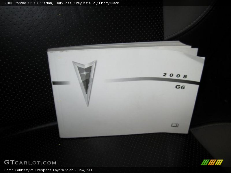 Dark Steel Gray Metallic / Ebony Black 2008 Pontiac G6 GXP Sedan