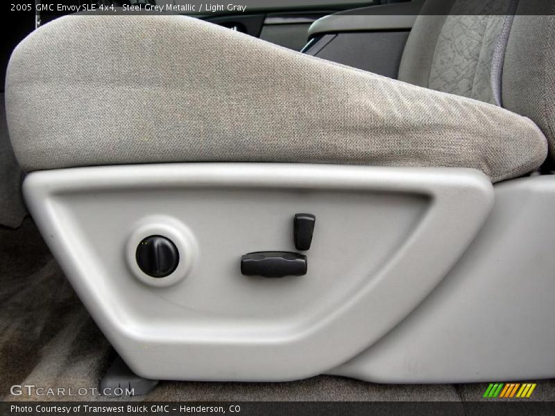 Steel Grey Metallic / Light Gray 2005 GMC Envoy SLE 4x4
