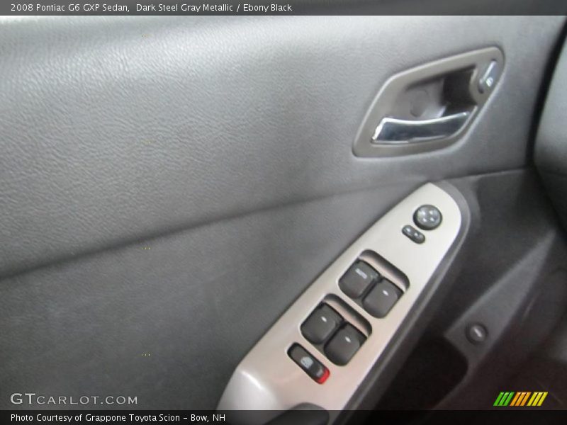 Dark Steel Gray Metallic / Ebony Black 2008 Pontiac G6 GXP Sedan