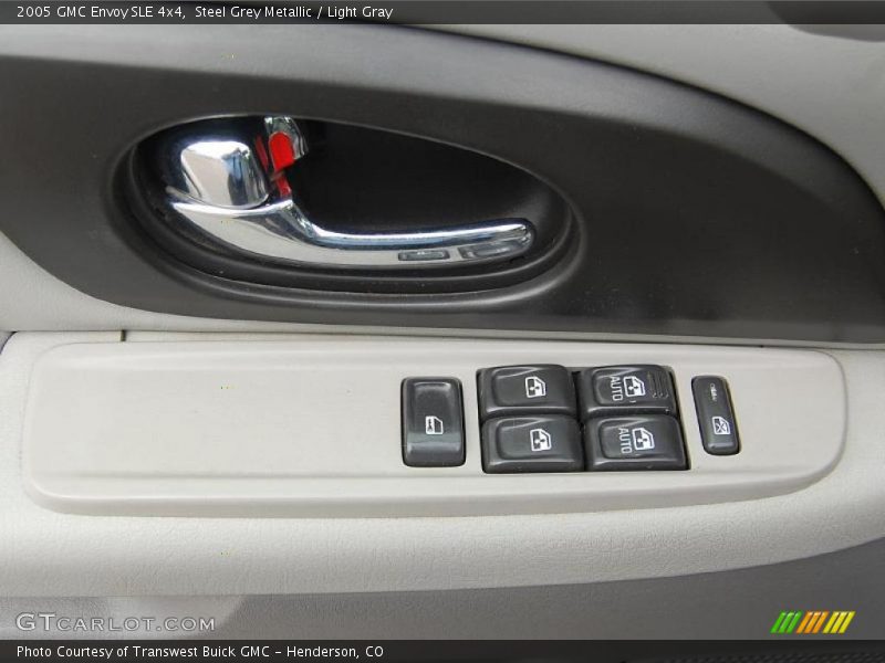 Steel Grey Metallic / Light Gray 2005 GMC Envoy SLE 4x4