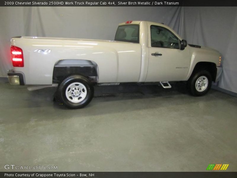 Silver Birch Metallic / Dark Titanium 2009 Chevrolet Silverado 2500HD Work Truck Regular Cab 4x4