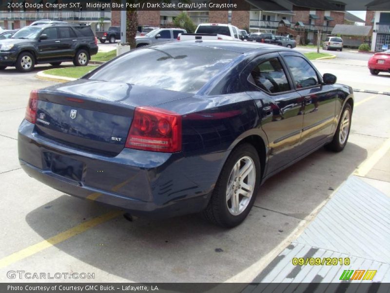 Midnight Blue Pearl / Dark Slate Gray/Light Graystone 2006 Dodge Charger SXT
