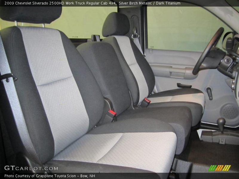Silver Birch Metallic / Dark Titanium 2009 Chevrolet Silverado 2500HD Work Truck Regular Cab 4x4