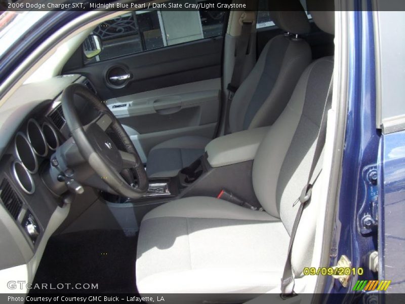 Midnight Blue Pearl / Dark Slate Gray/Light Graystone 2006 Dodge Charger SXT