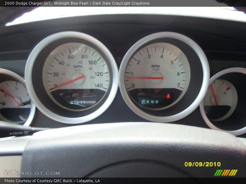 Midnight Blue Pearl / Dark Slate Gray/Light Graystone 2006 Dodge Charger SXT