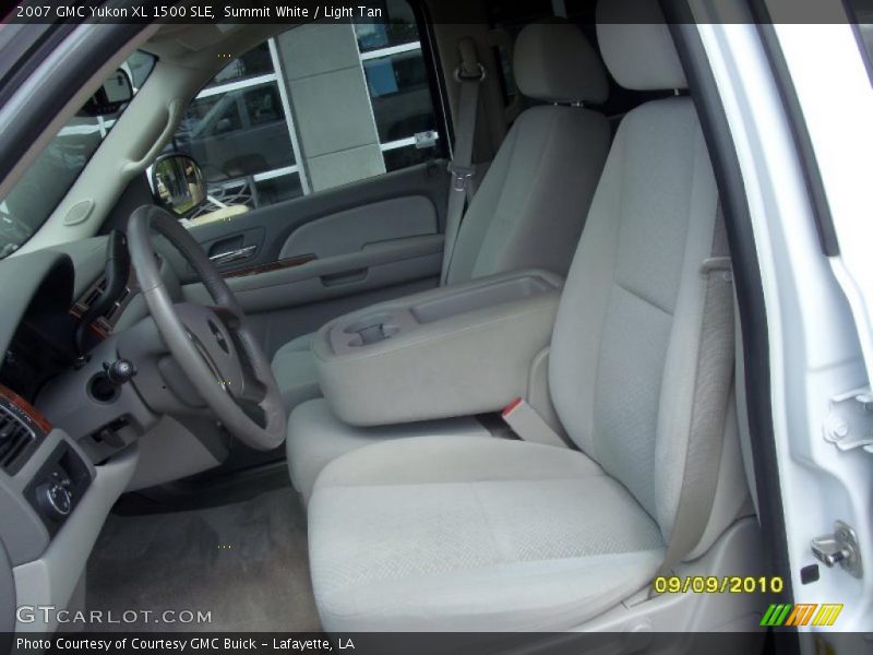 Summit White / Light Tan 2007 GMC Yukon XL 1500 SLE