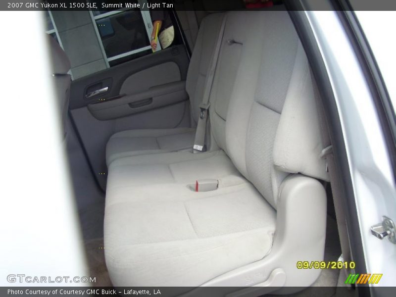 Summit White / Light Tan 2007 GMC Yukon XL 1500 SLE
