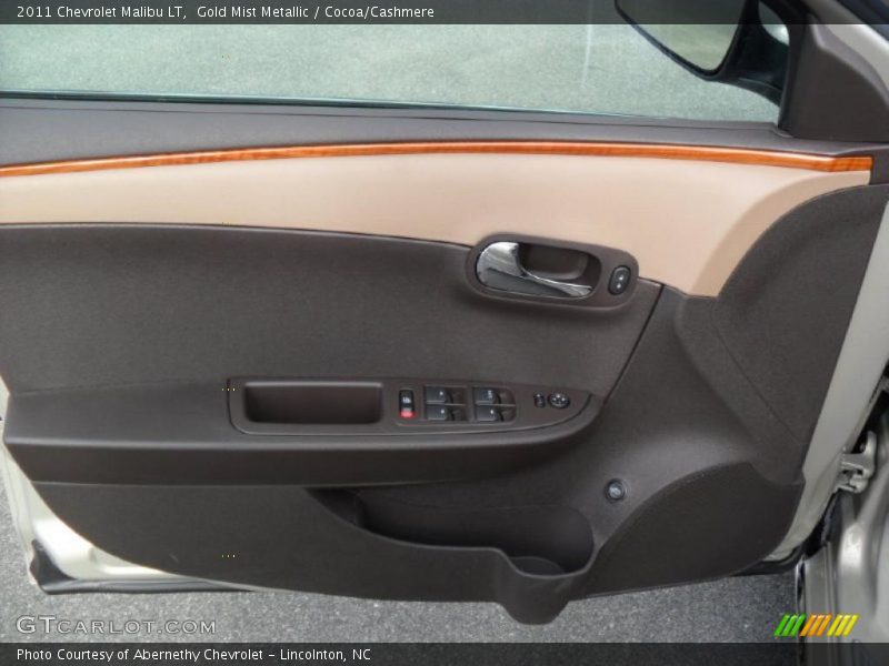 Gold Mist Metallic / Cocoa/Cashmere 2011 Chevrolet Malibu LT