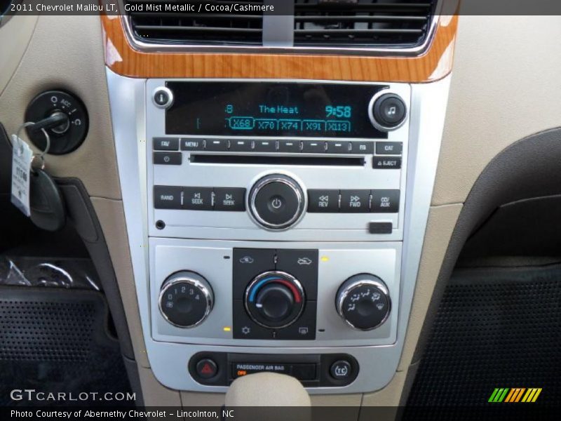 Gold Mist Metallic / Cocoa/Cashmere 2011 Chevrolet Malibu LT