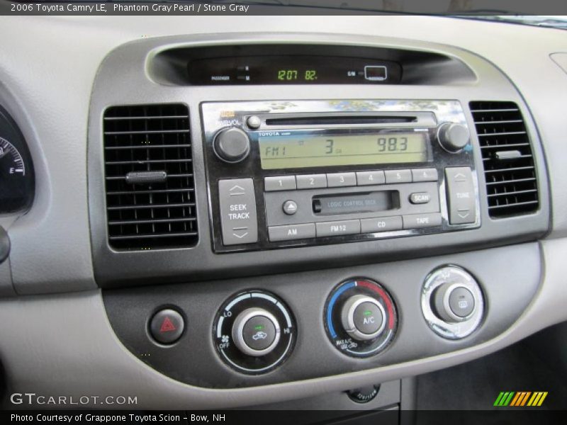 Phantom Gray Pearl / Stone Gray 2006 Toyota Camry LE