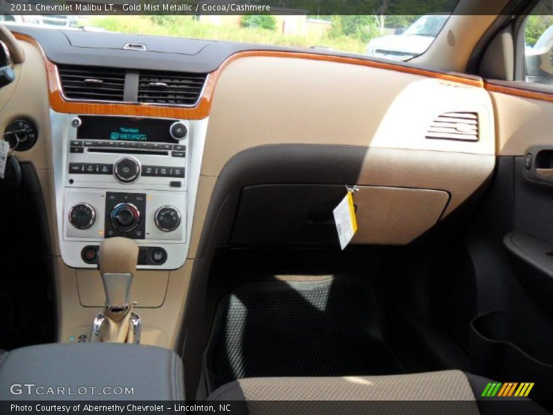 Gold Mist Metallic / Cocoa/Cashmere 2011 Chevrolet Malibu LT