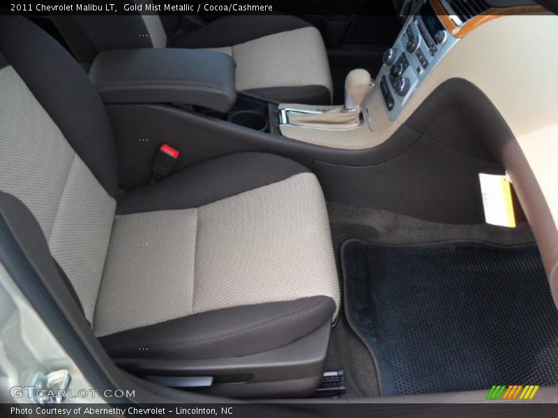 Gold Mist Metallic / Cocoa/Cashmere 2011 Chevrolet Malibu LT