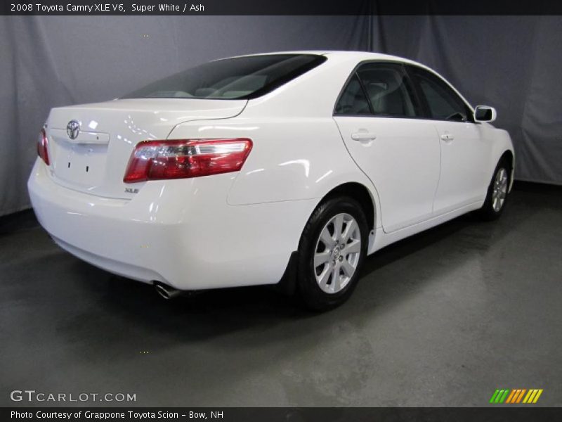 Super White / Ash 2008 Toyota Camry XLE V6