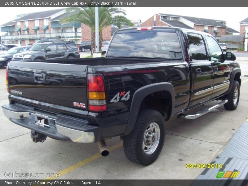 Onyx Black / Dark Pewter 2005 GMC Sierra 2500HD SLT Crew Cab 4x4