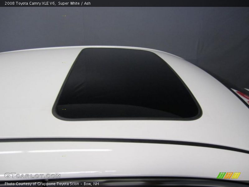 Super White / Ash 2008 Toyota Camry XLE V6