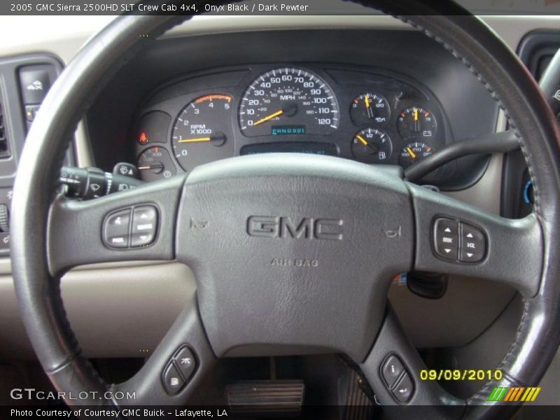 Onyx Black / Dark Pewter 2005 GMC Sierra 2500HD SLT Crew Cab 4x4