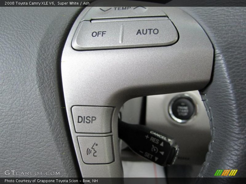Super White / Ash 2008 Toyota Camry XLE V6