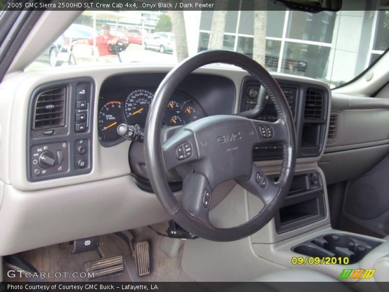 Onyx Black / Dark Pewter 2005 GMC Sierra 2500HD SLT Crew Cab 4x4