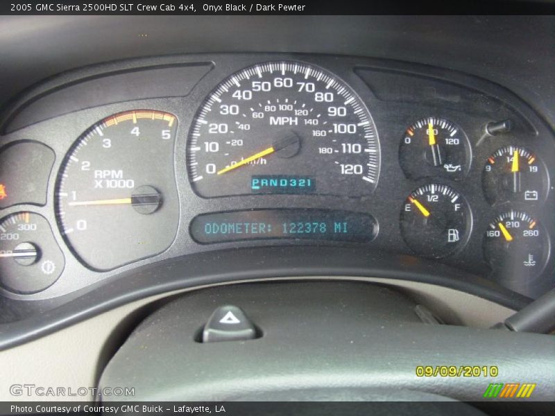 Onyx Black / Dark Pewter 2005 GMC Sierra 2500HD SLT Crew Cab 4x4