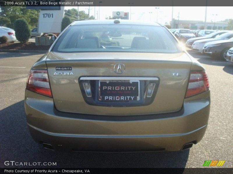 Bold Beige Metallic / Parchment 2008 Acura TL 3.2