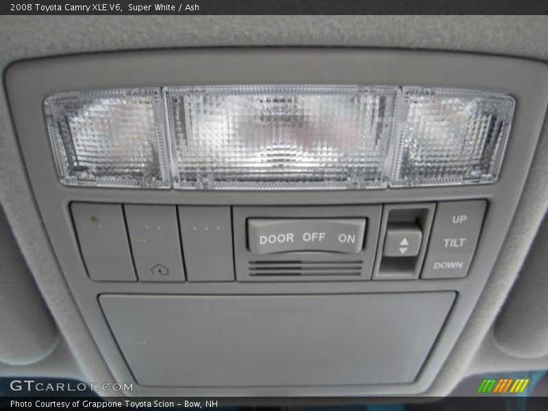 Super White / Ash 2008 Toyota Camry XLE V6