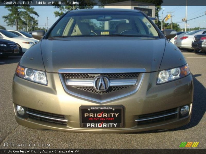 Bold Beige Metallic / Parchment 2008 Acura TL 3.2