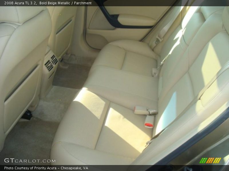 Bold Beige Metallic / Parchment 2008 Acura TL 3.2