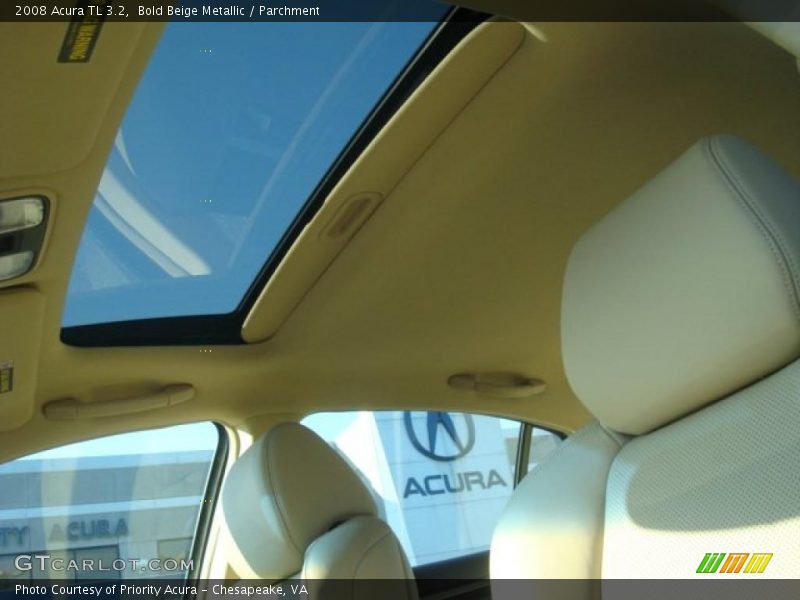Bold Beige Metallic / Parchment 2008 Acura TL 3.2