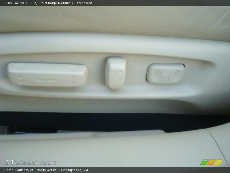 Bold Beige Metallic / Parchment 2008 Acura TL 3.2