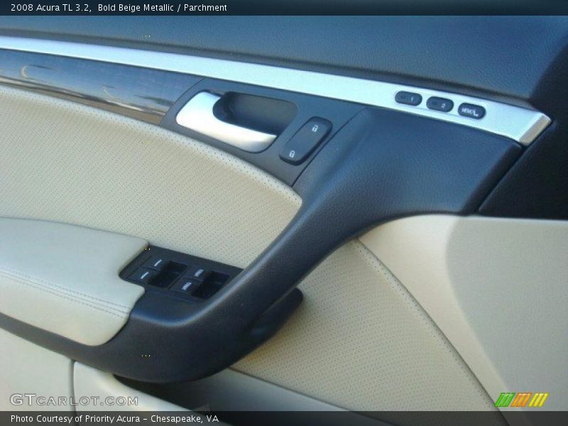 Bold Beige Metallic / Parchment 2008 Acura TL 3.2