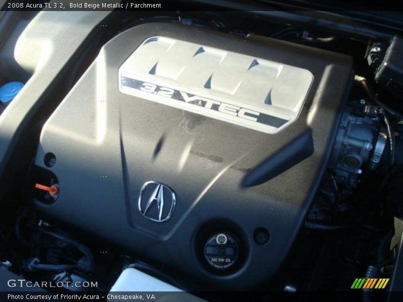 Bold Beige Metallic / Parchment 2008 Acura TL 3.2