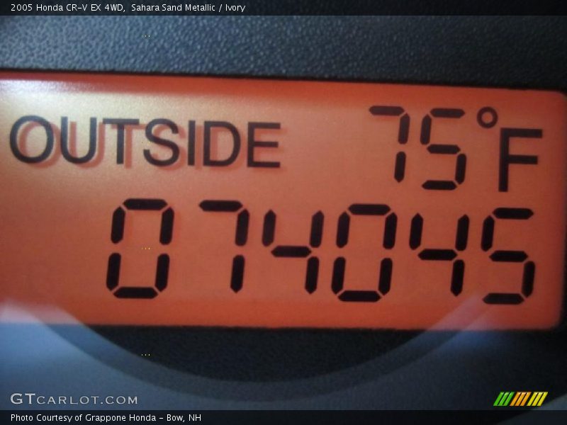 Sahara Sand Metallic / Ivory 2005 Honda CR-V EX 4WD