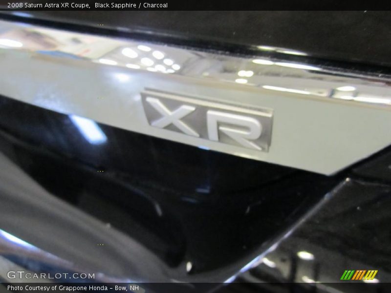 Black Sapphire / Charcoal 2008 Saturn Astra XR Coupe