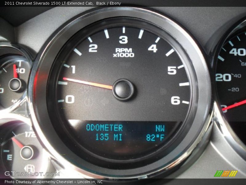 Black / Ebony 2011 Chevrolet Silverado 1500 LT Extended Cab