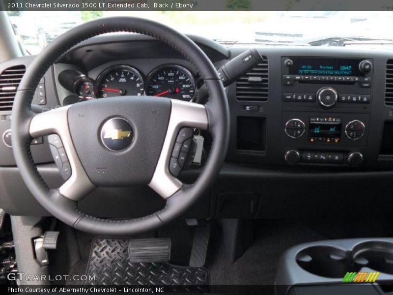 Black / Ebony 2011 Chevrolet Silverado 1500 LT Extended Cab