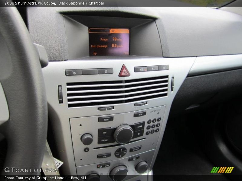 Black Sapphire / Charcoal 2008 Saturn Astra XR Coupe