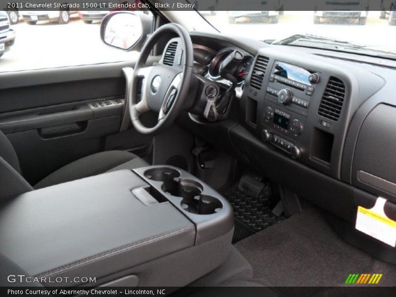 Black / Ebony 2011 Chevrolet Silverado 1500 LT Extended Cab