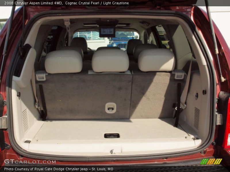 Cognac Crystal Pearl / Light Graystone 2008 Chrysler Aspen Limited 4WD