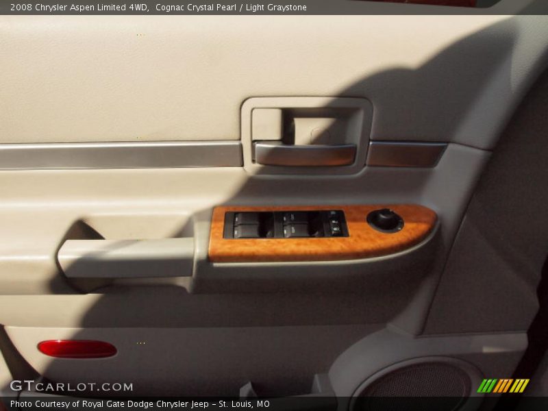 Cognac Crystal Pearl / Light Graystone 2008 Chrysler Aspen Limited 4WD