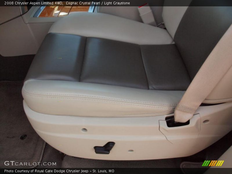 Cognac Crystal Pearl / Light Graystone 2008 Chrysler Aspen Limited 4WD