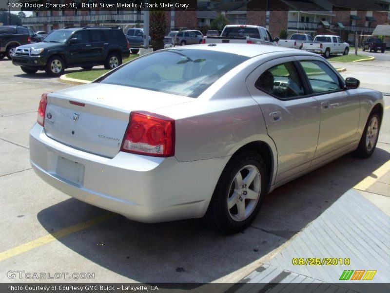 Bright Silver Metallic / Dark Slate Gray 2009 Dodge Charger SE