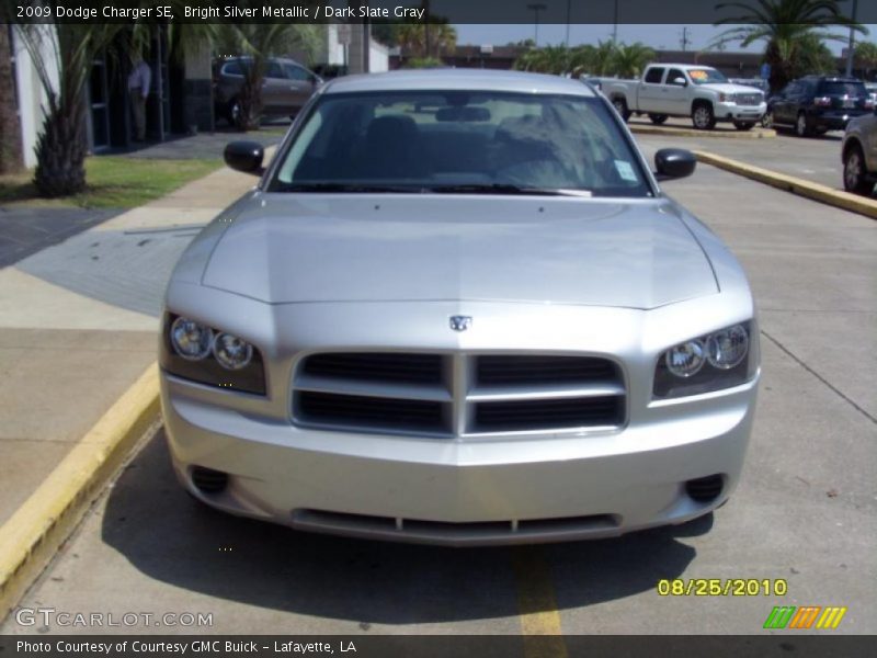 Bright Silver Metallic / Dark Slate Gray 2009 Dodge Charger SE