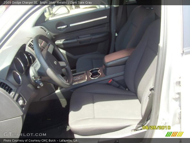 Bright Silver Metallic / Dark Slate Gray 2009 Dodge Charger SE
