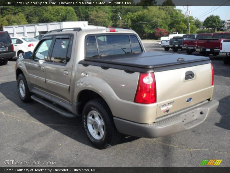 Harvest Gold Metallic / Medium Prairie Tan 2002 Ford Explorer Sport Trac