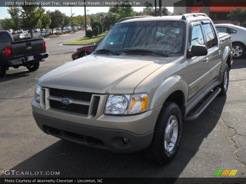 Harvest Gold Metallic / Medium Prairie Tan 2002 Ford Explorer Sport Trac
