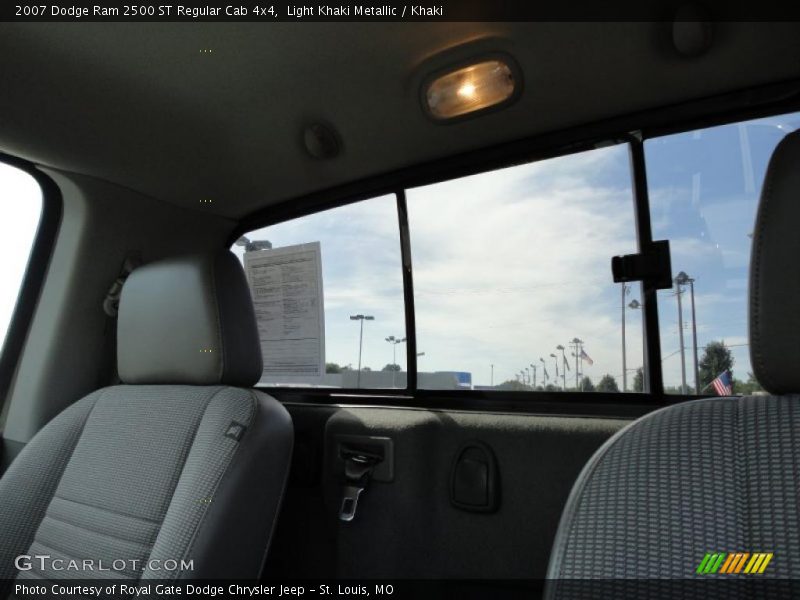 Light Khaki Metallic / Khaki 2007 Dodge Ram 2500 ST Regular Cab 4x4