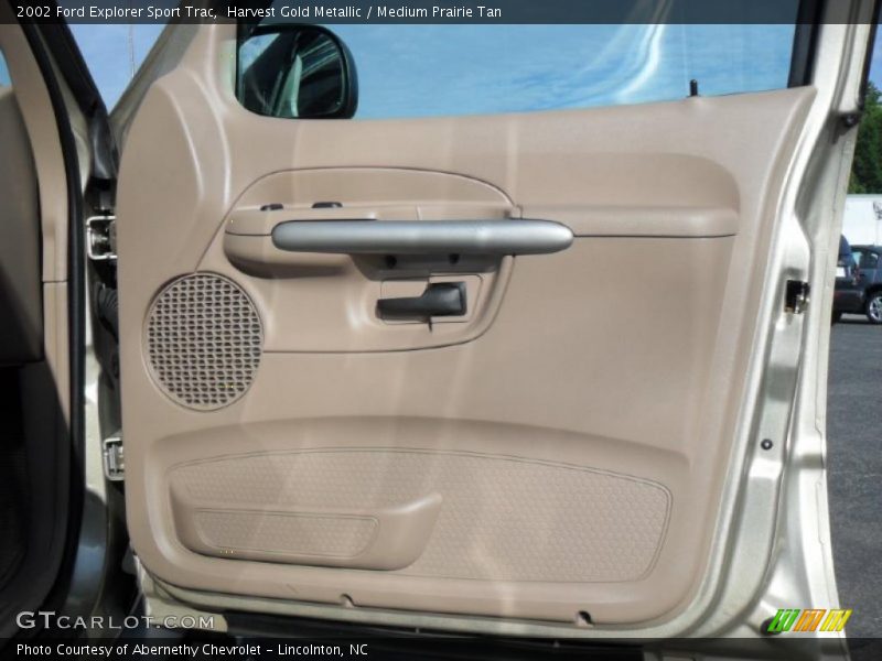 Harvest Gold Metallic / Medium Prairie Tan 2002 Ford Explorer Sport Trac