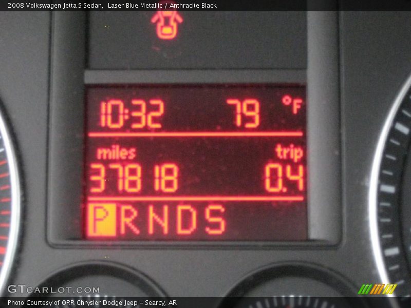 Laser Blue Metallic / Anthracite Black 2008 Volkswagen Jetta S Sedan