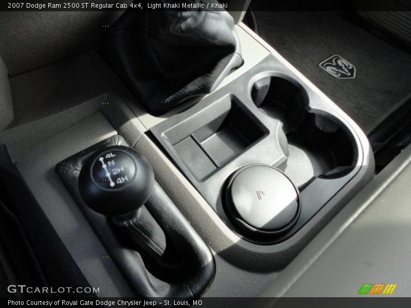 Light Khaki Metallic / Khaki 2007 Dodge Ram 2500 ST Regular Cab 4x4